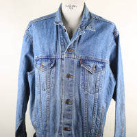 LEVIS DENIM JACKET 4th NAPLES SCUDETTO - L - 