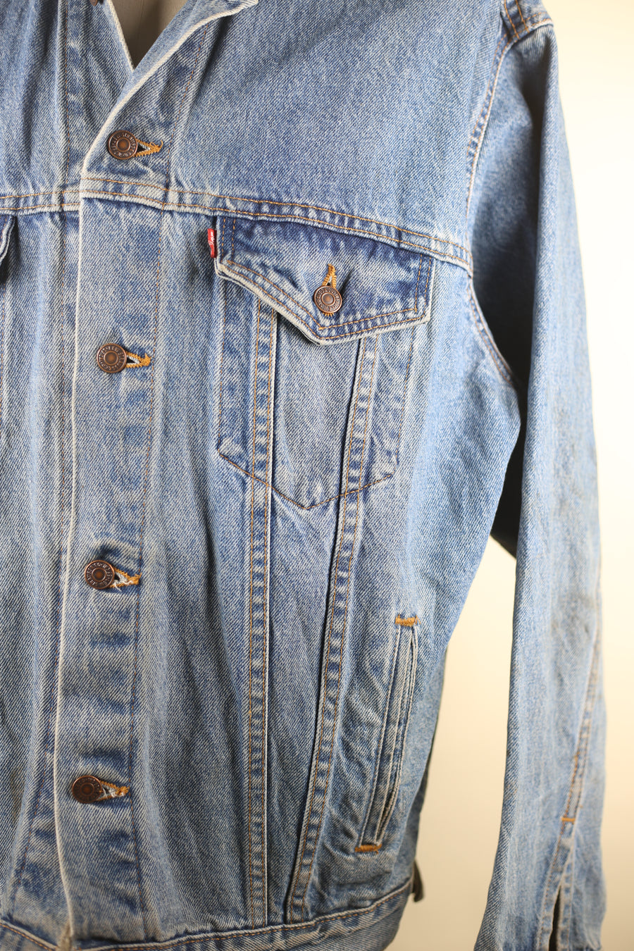 LEVIS DENIM JACKET 4th NAPLES SCUDETTO - L - 