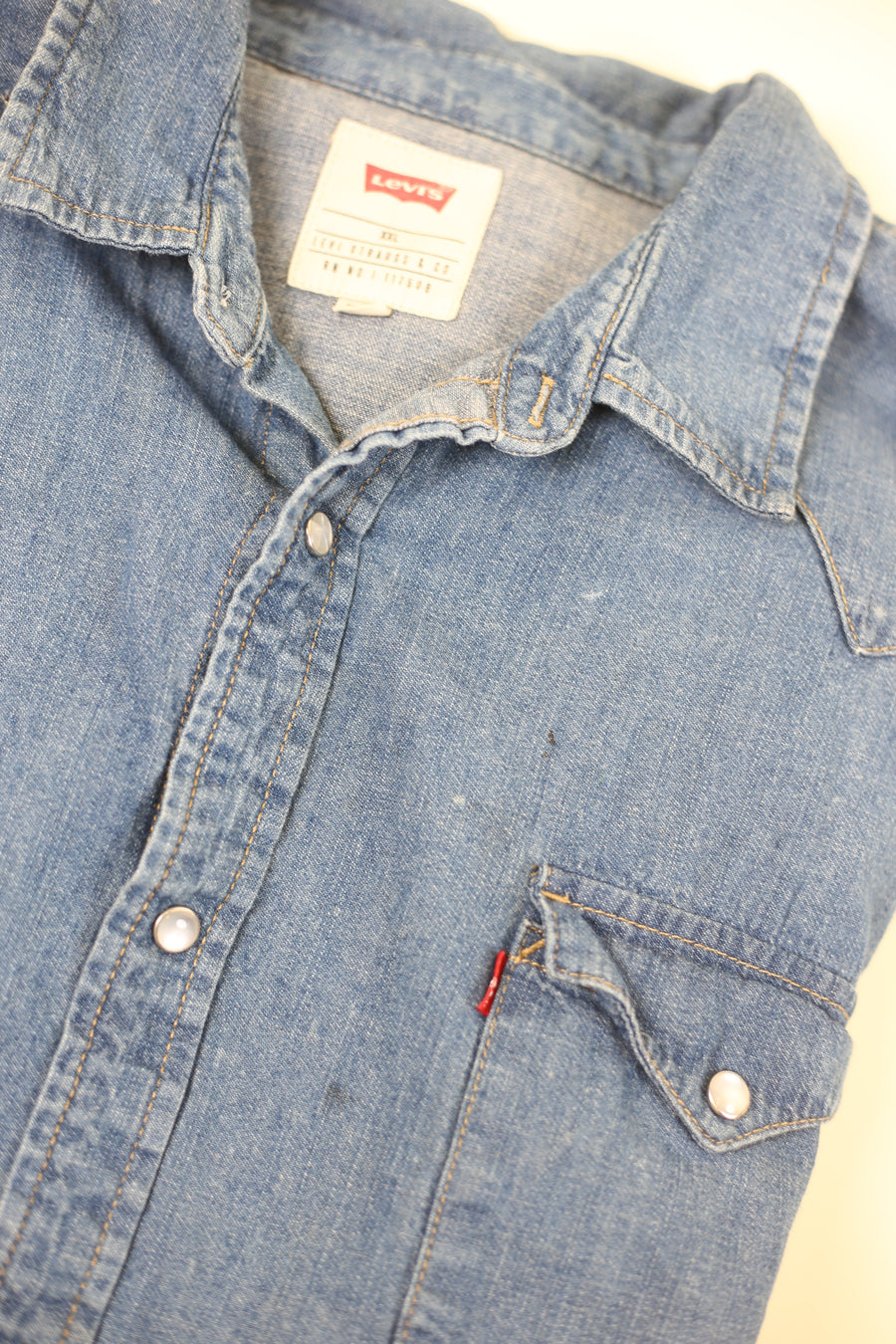 Camicia di jeans  vintage LEVIS - XXL -