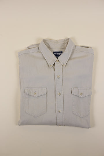 Vintage wrangler denim shirt - XL -