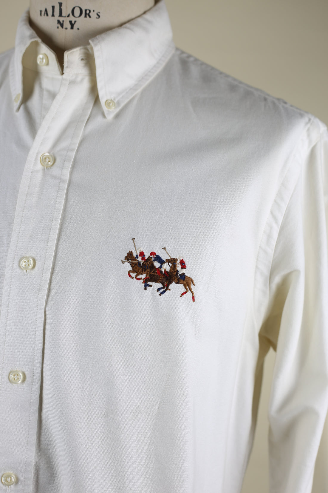 BUTTON DOWN SHIRT RL - M -