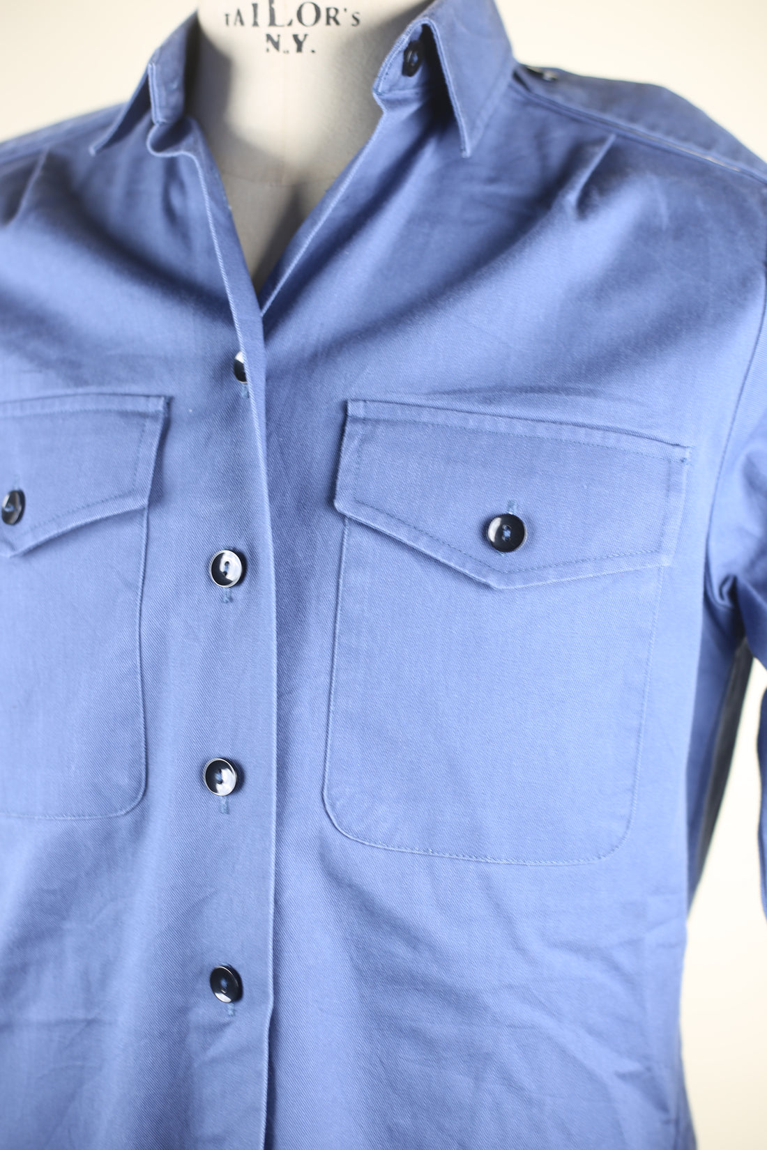 CAMICIA ROYAL NAVY  CON RICAMO da donna  -  M -