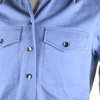 CAMICIA ROYAL NAVY  CON RICAMO da donna  -  M -