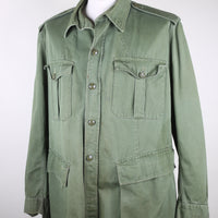 LIGHT VINTAGE 70'S SAHARIAN JACKET - L -