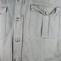 LIGHT VINTAGE 70'S SAHARIAN JACKET - L -
