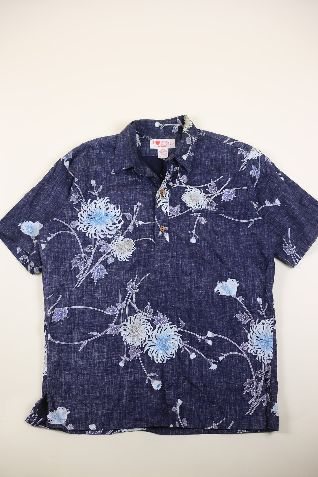 POLO Camicia Hawaiana MADE IN HAWAII - L -