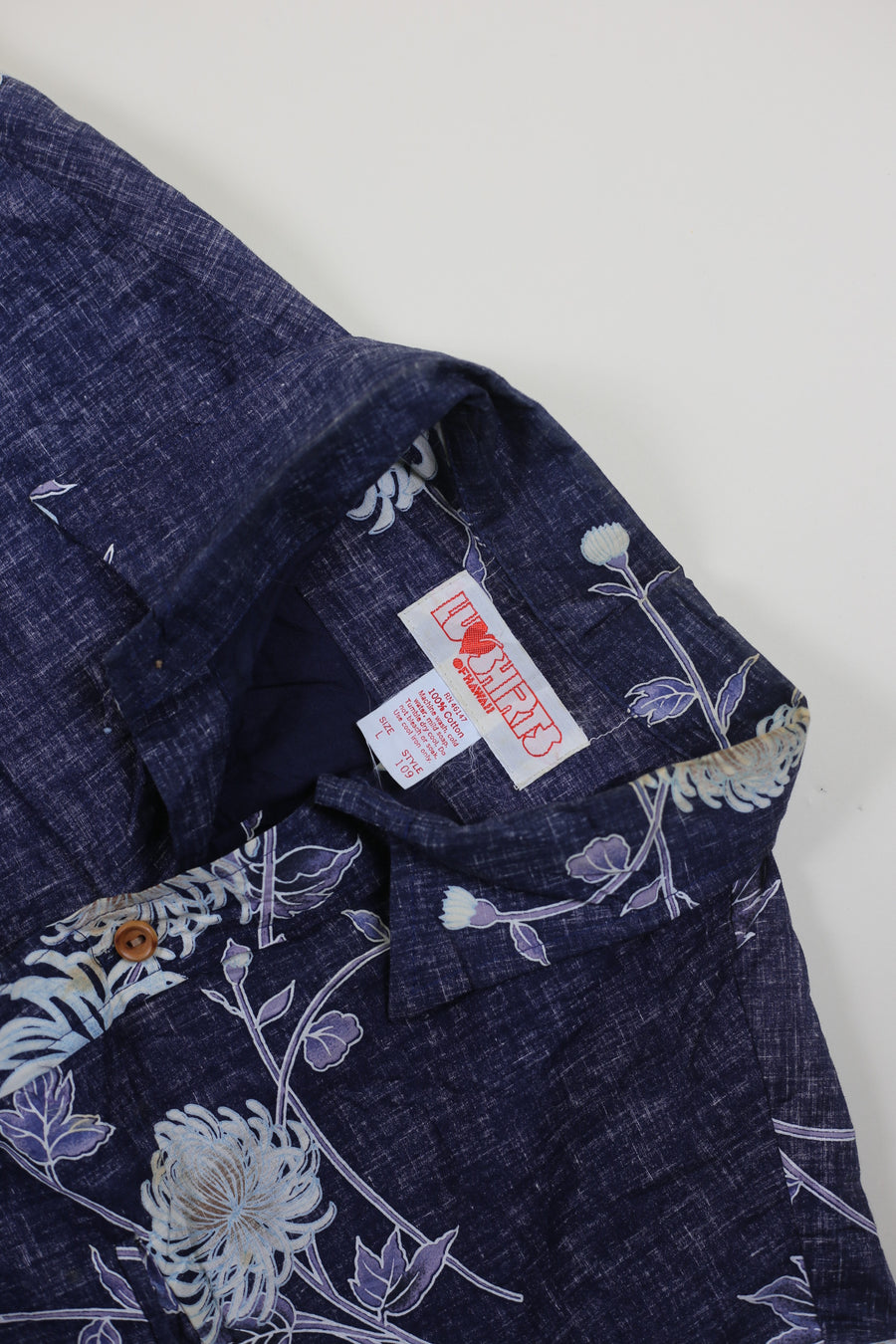 POLO Camicia Hawaiana MADE IN HAWAII - L -