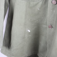 HBT SHIRT OG 107 US ARMY 13 STARS 1950s - L -