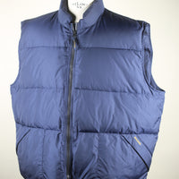 DOWN VEST  WOOL RICH  - XL -