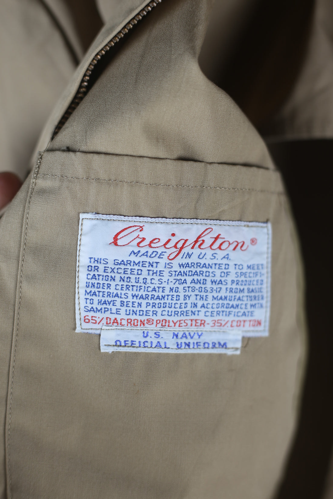 US NAVY JACKET WINDBREAKER - M -
