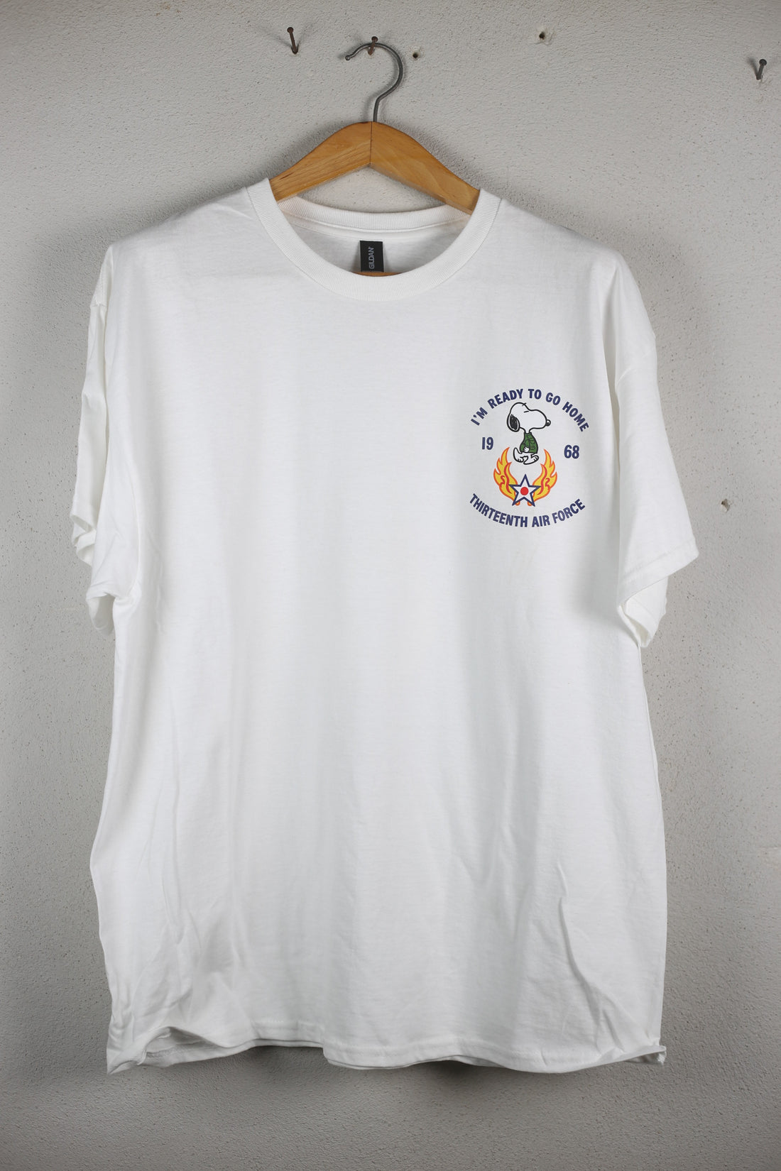 T-shirt tubolare  SNOOPY 68 AIR FORCE