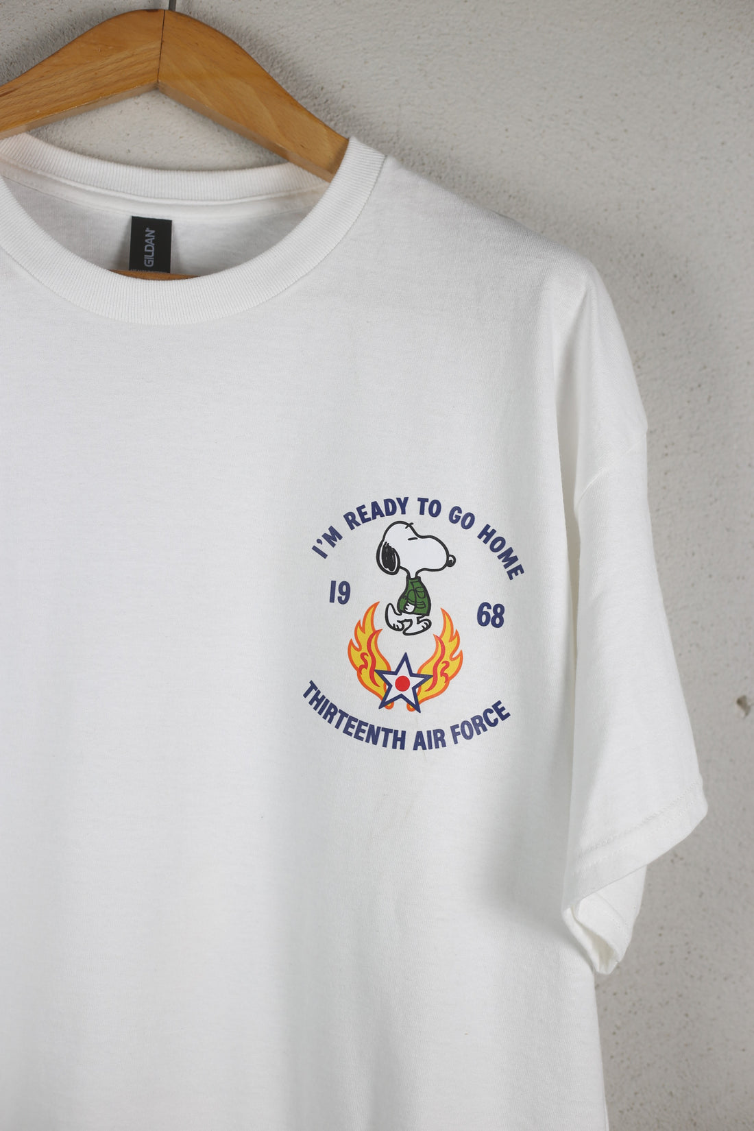 T-shirt tubolare  SNOOPY 68 AIR FORCE