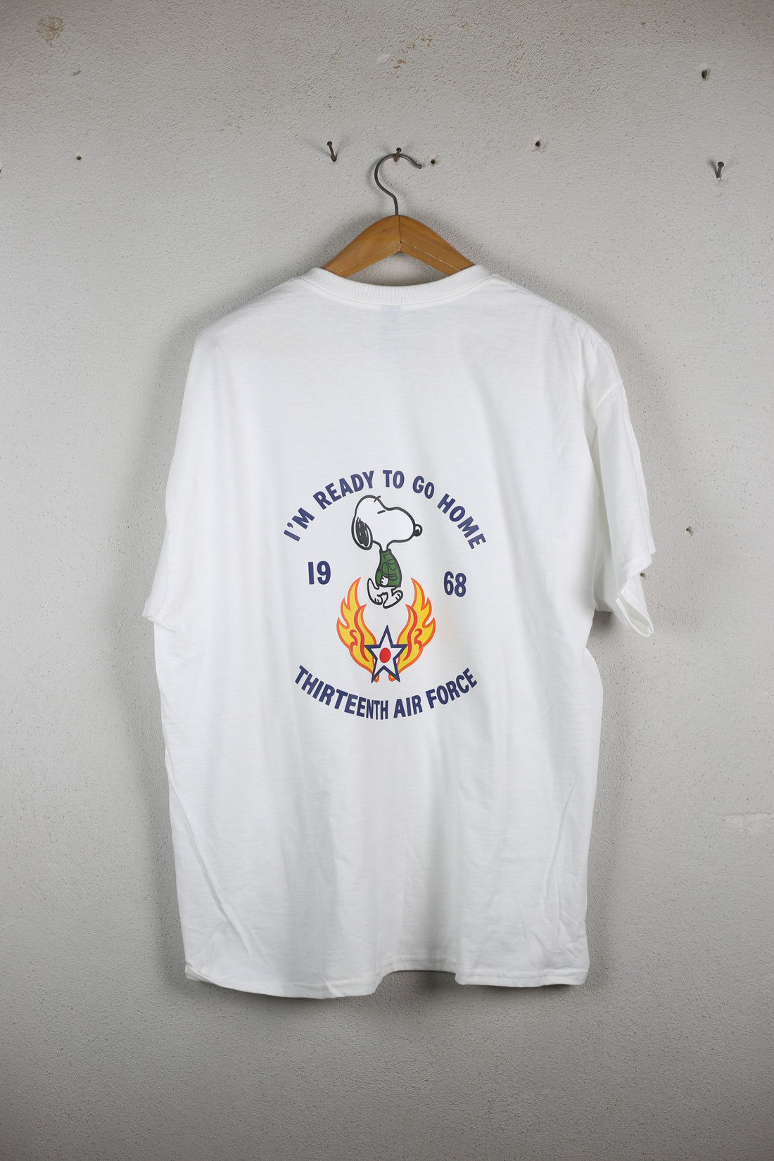 T-shirt tubolare  SNOOPY 68 AIR FORCE