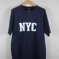 Felpa raglan mezza manica NYC