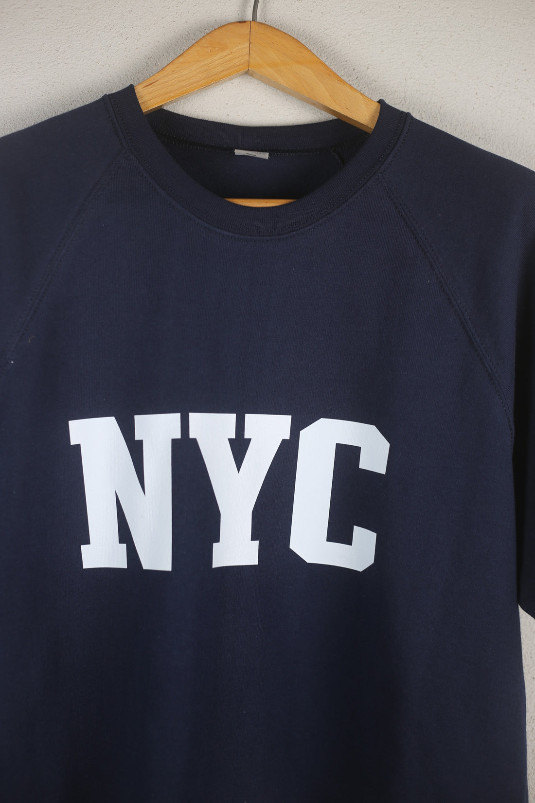 Felpa raglan mezza manica NYC