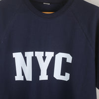 Felpa raglan mezza manica NYC