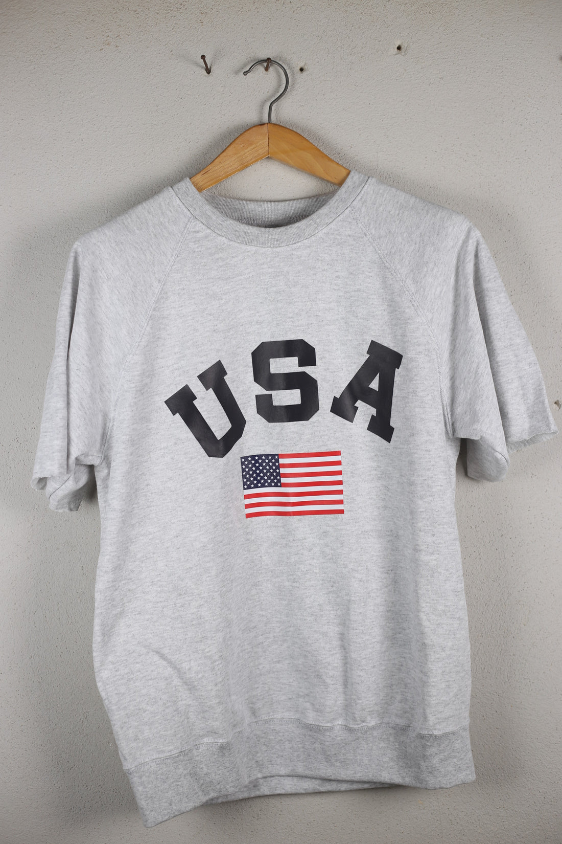 Felpa raglan mezza manica USA