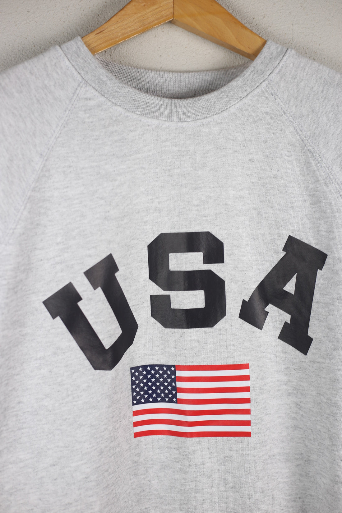 Felpa raglan mezza manica USA