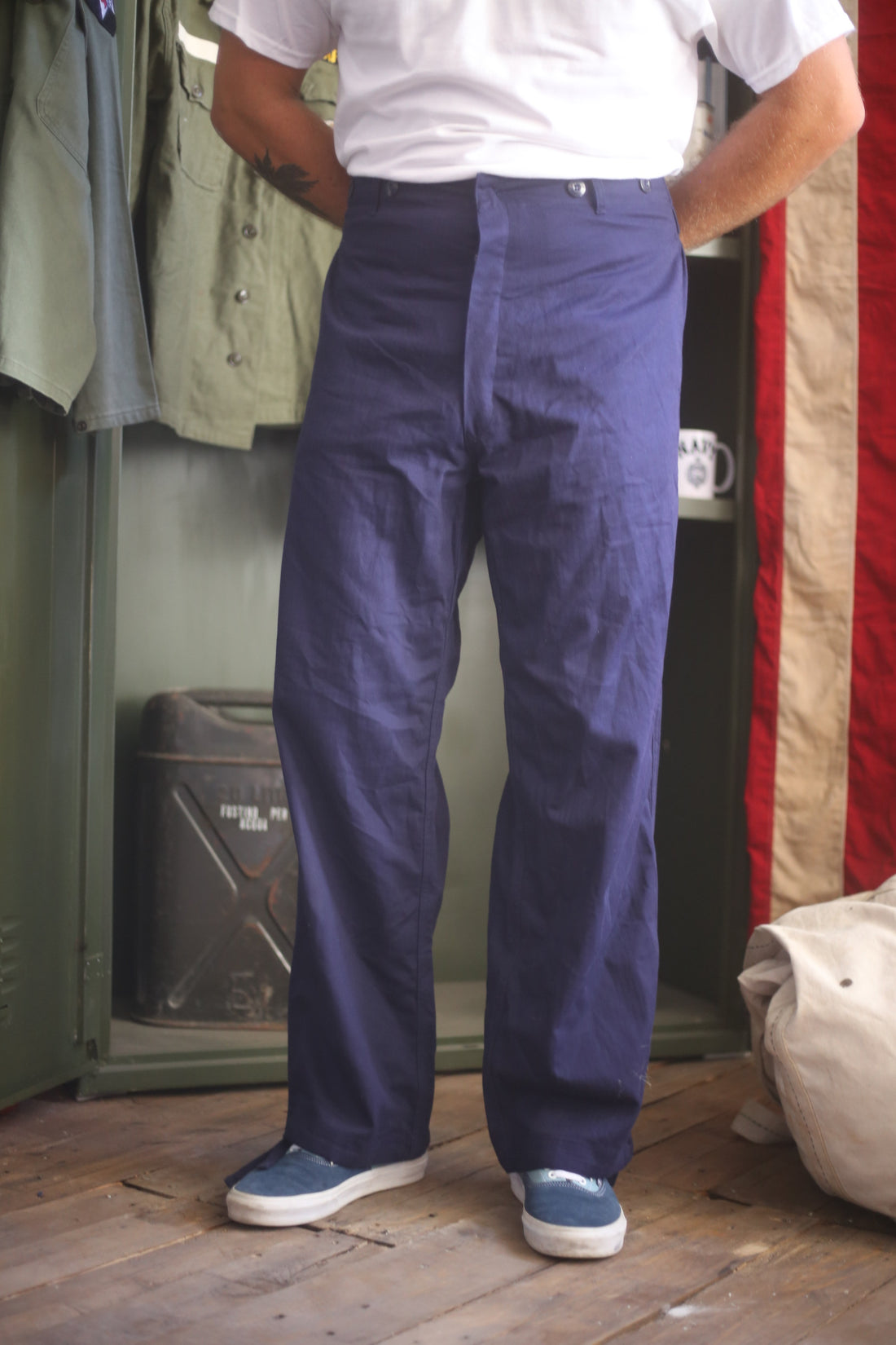 VINTAGE HBT WORK PANT GERMANY