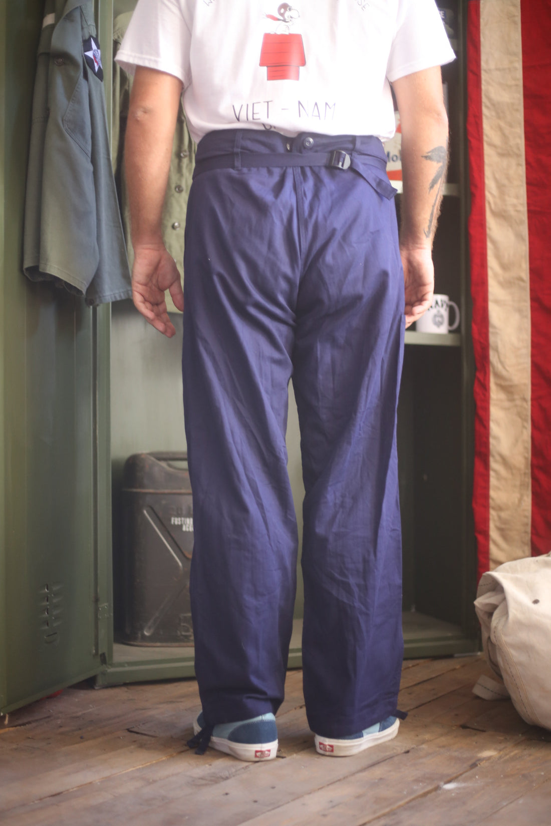 VINTAGE HBY WORK PANT GERMANY - W36 50/52 IT >