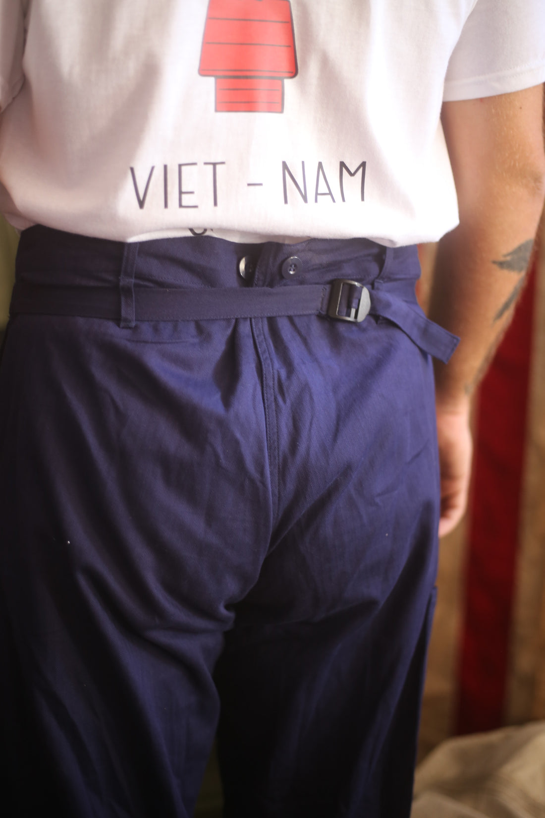 VINTAGE HBY WORK PANT GERMANY - W36 50/52 IT >