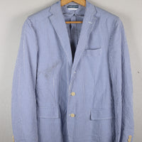 Single-breasted seersucker jacket RL - M/L -