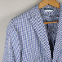 Single-breasted seersucker jacket RL - M/L -