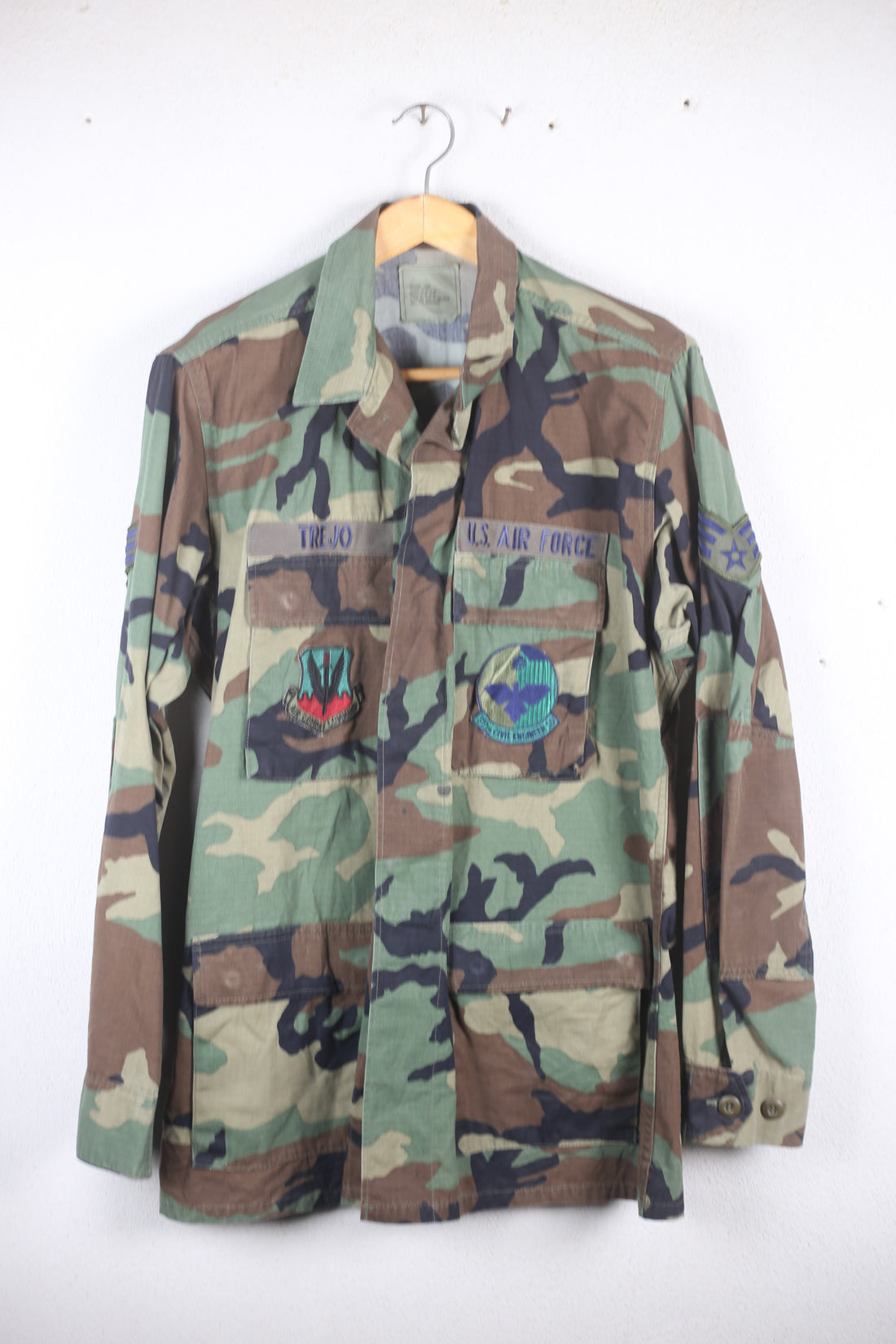 Giacca BDU camouflage woodland Us Air force    -  L - (Medium Long)