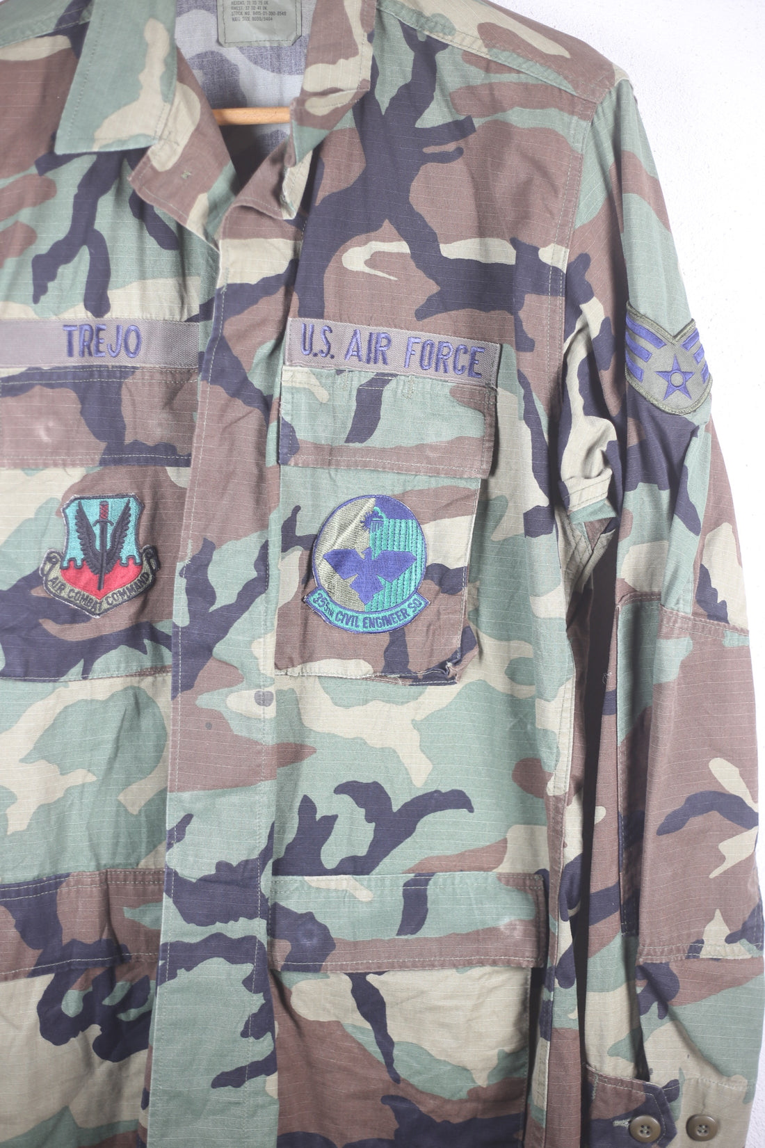 Giacca BDU camouflage woodland Us Air force    -  L - (Medium Long)