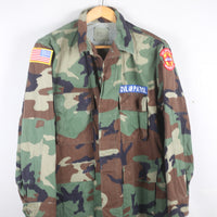US Air Force Woodland Camouflage BDU Jacket - L - (Medium Short)