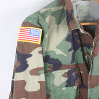 US Air Force Woodland Camouflage BDU Jacket - L - (Medium Short)