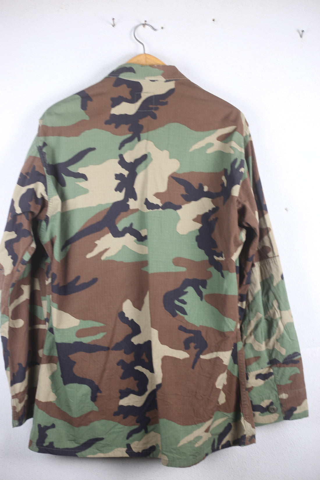 US Air Force woodland camouflage BDU jacket - XL - (LARGE LONG)