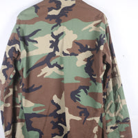 US Air Force woodland camouflage BDU jacket - XL - (LARGE LONG)