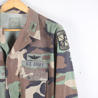 US ARMY BDU woodland camouflage jacket - XL - (LARGE LONG)