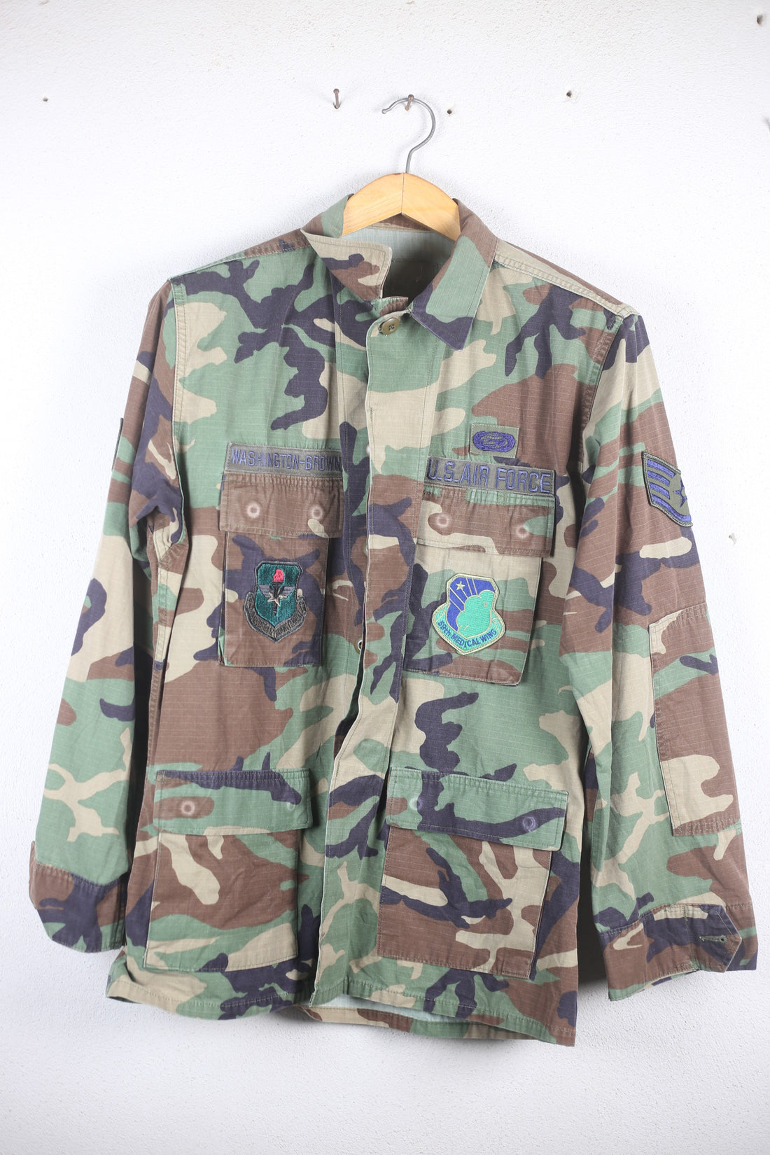 Giacca BDU camouflage woodland Us AIR FORCE   -   L - (  MEDIUM REGULAR )