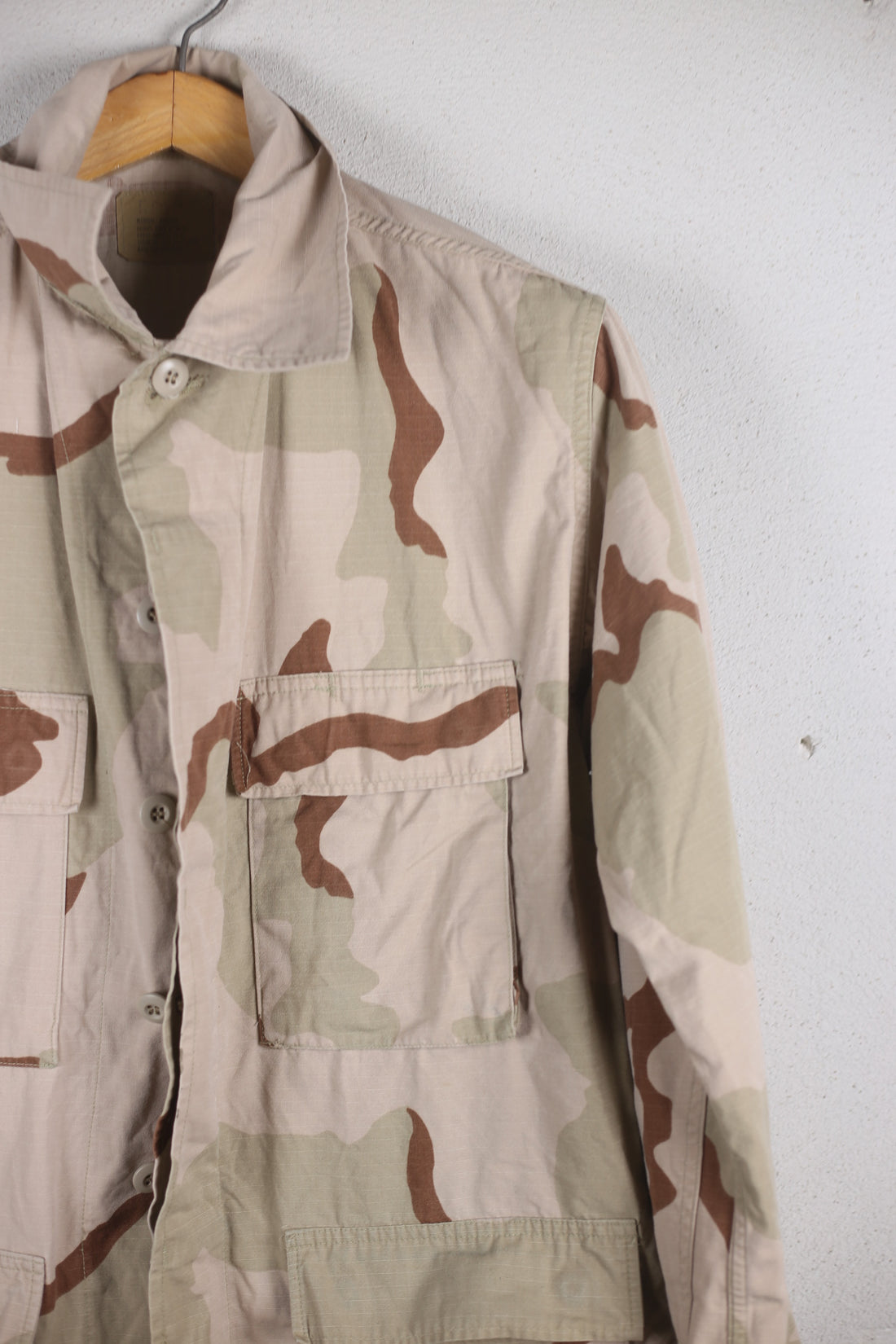 DESERT WOODLAND US AIR FORCE RIPSTOP JACKET - L - (Medium Regular)