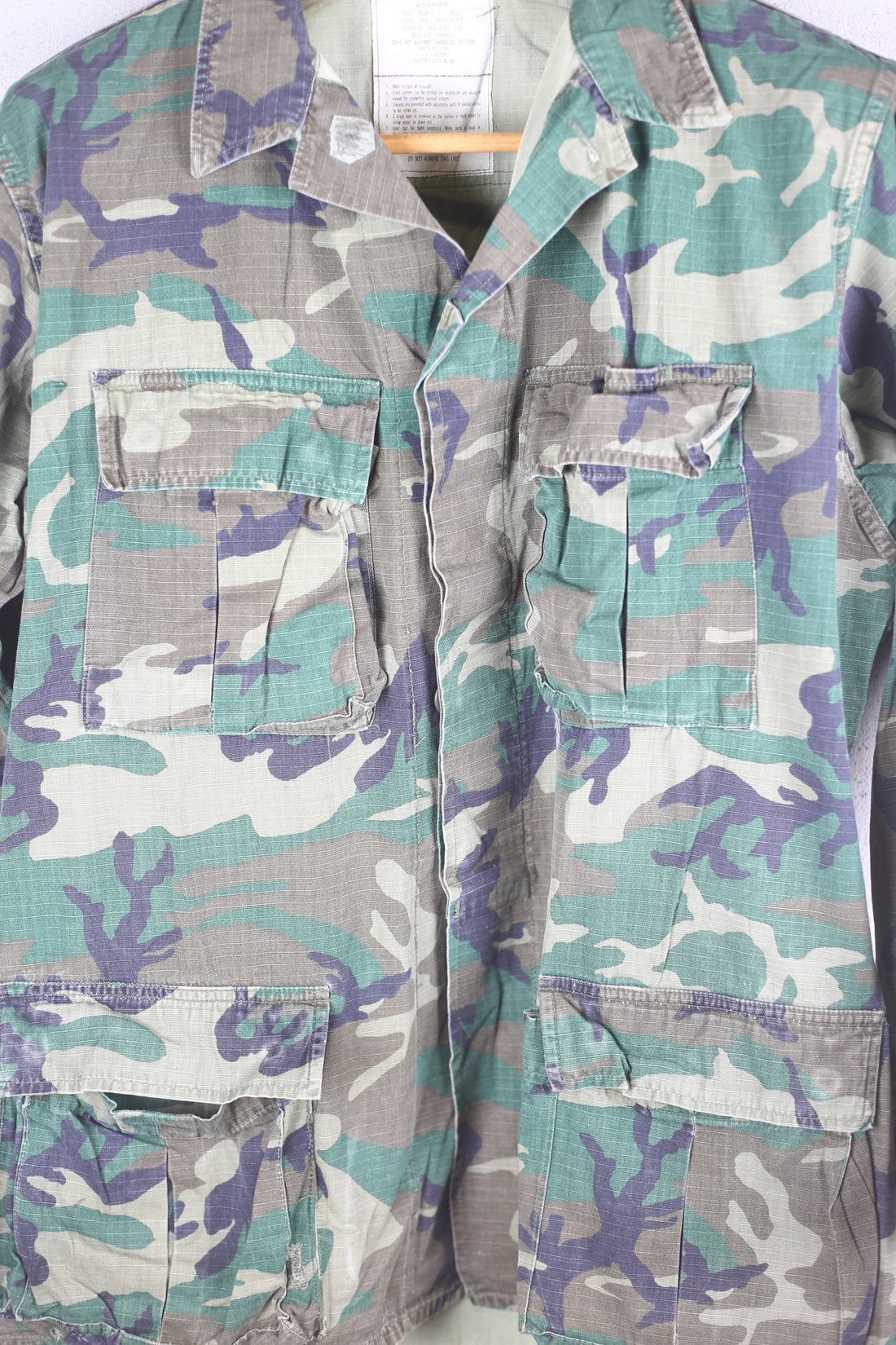 1970s BDU jacket ERDL - L -