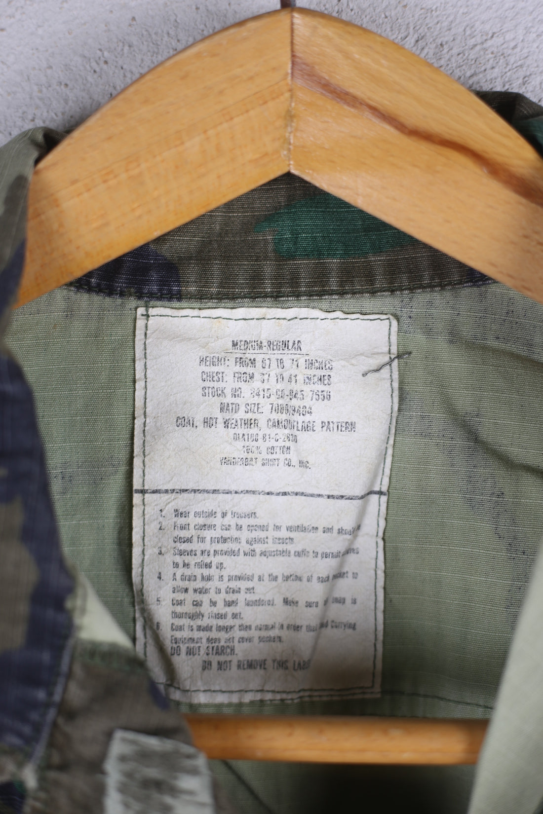 1970s BDU jacket ERDL - L -