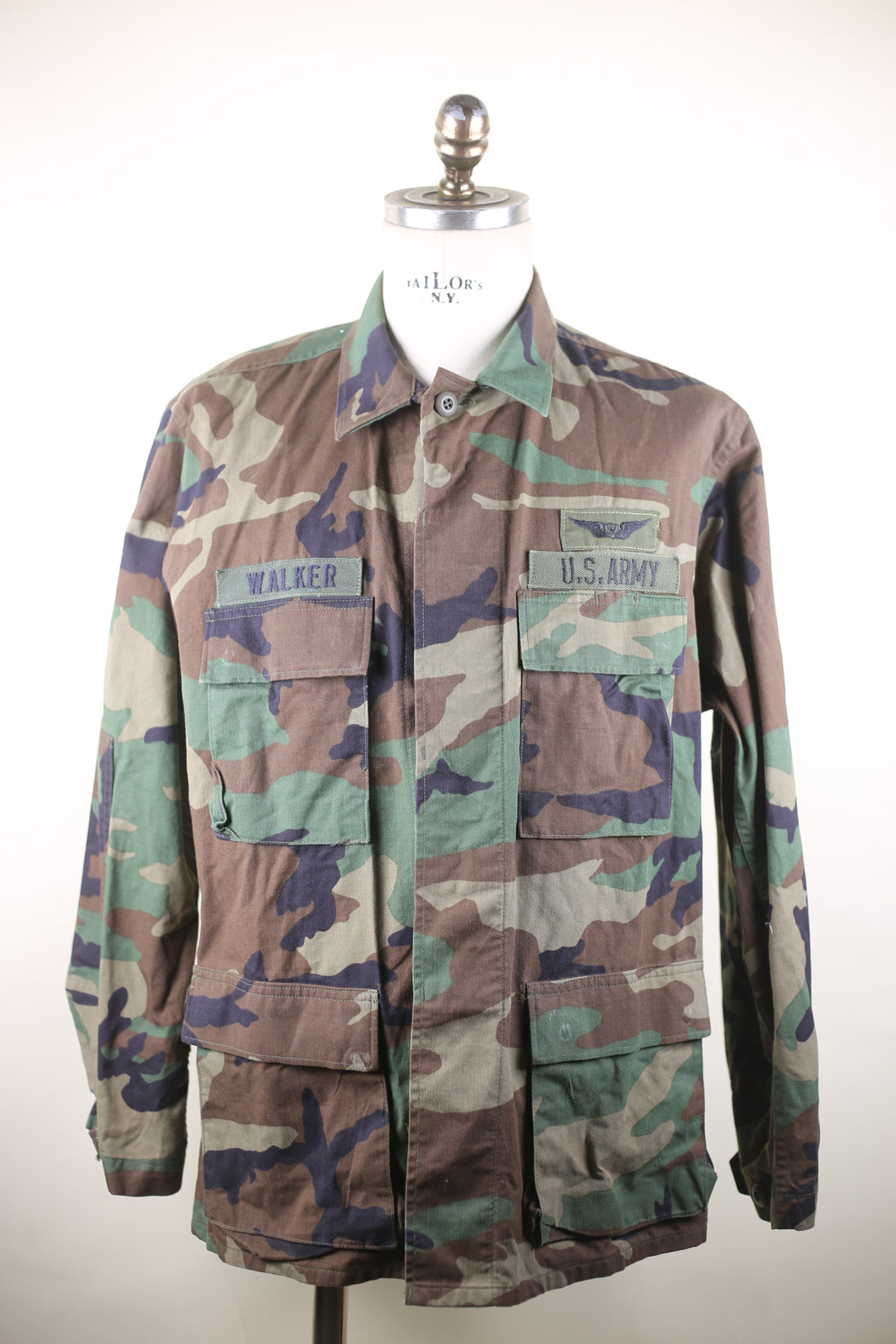WOODLAND Us ARMY BDU Jacket - L - (CUSTOMIZABLE)