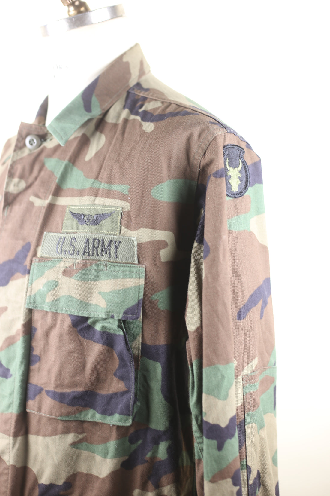 WOODLAND Us ARMY BDU Jacket - L - (CUSTOMIZABLE)