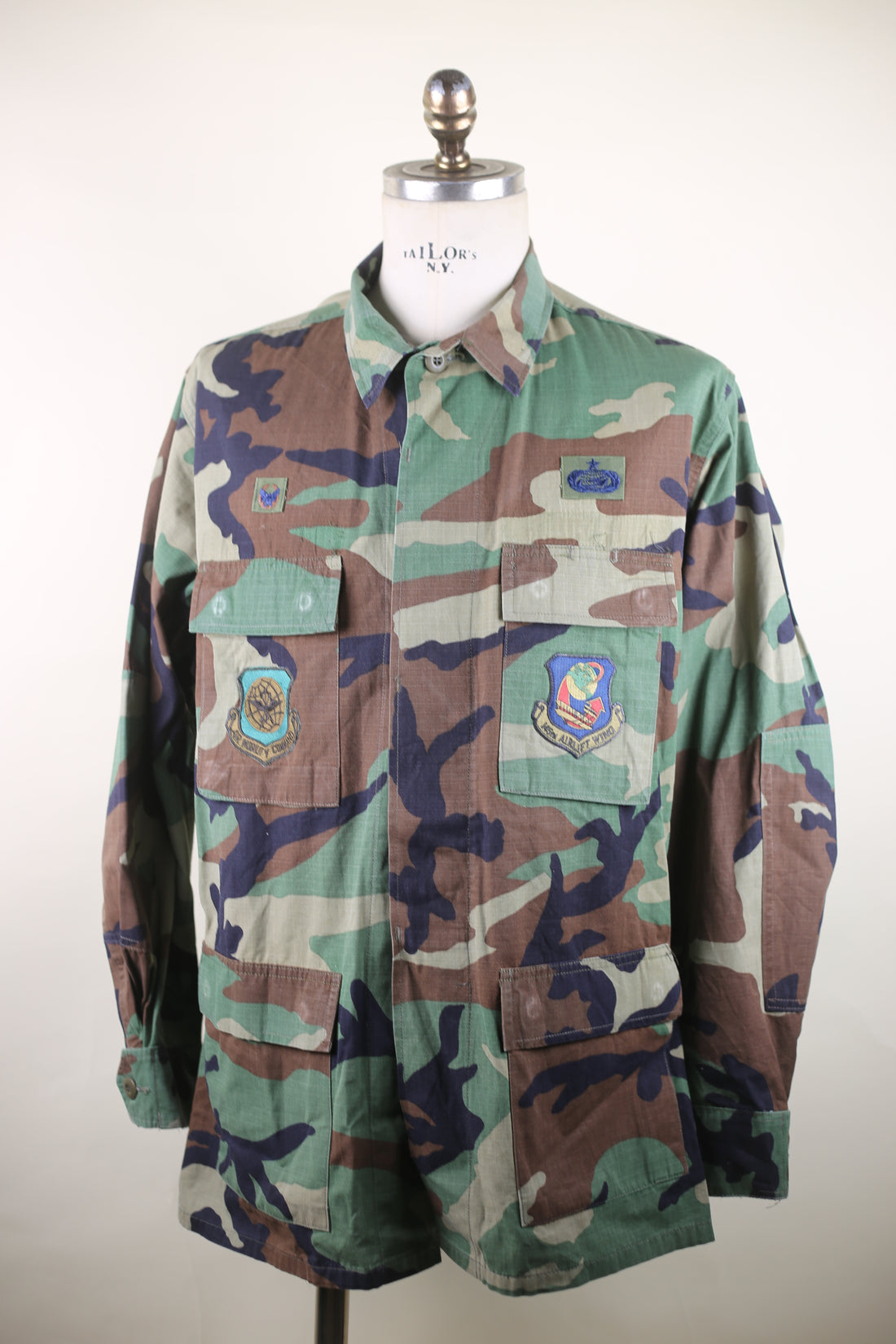 Woodland US Air Force BDU Jacket - Large - (Customizable)