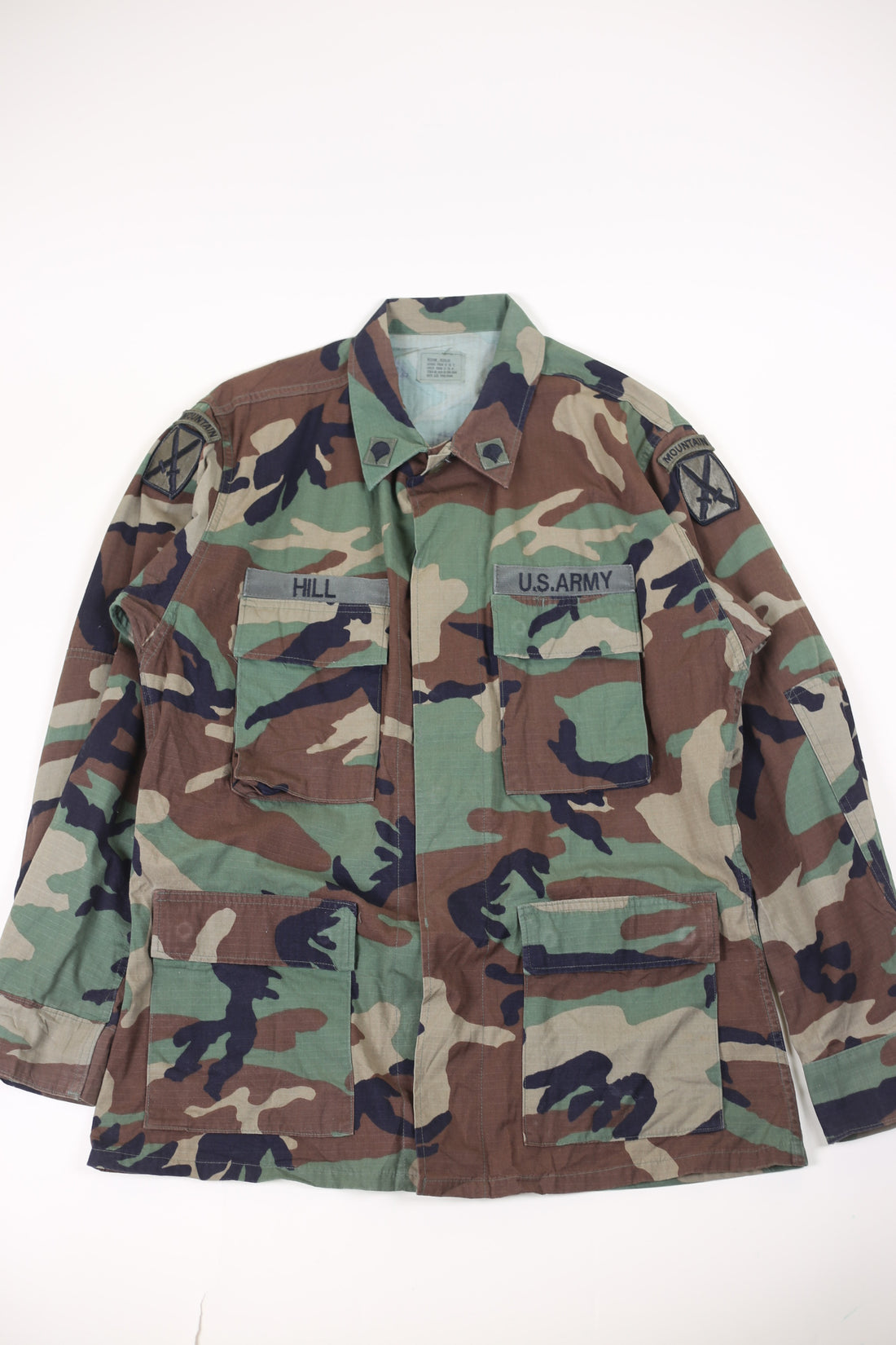 Giacca camouflage BDU WOODLAND  Us ARMY  - L - ( PERSONALIZABILE )