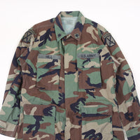 BDU WOODLAND Us ARMY camouflage jacket - L - (CUSTOMIZABLE)