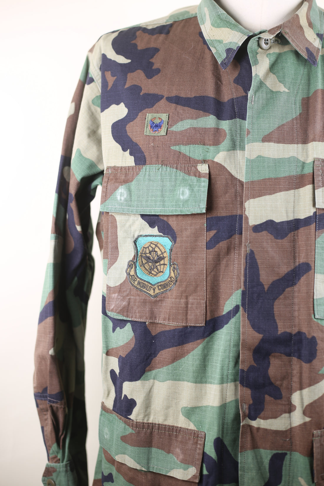 Woodland US Air Force BDU Jacket - Large - (Customizable)