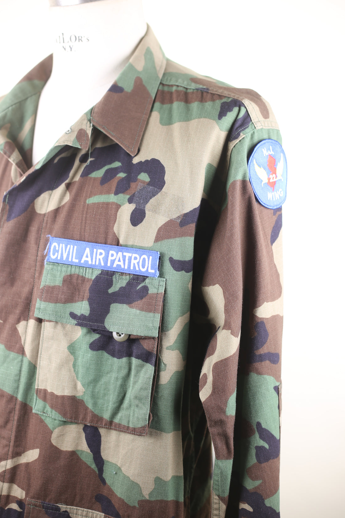 CIVIL AIR PATROL XL BDU Camouflage Jacket - (Customizable)