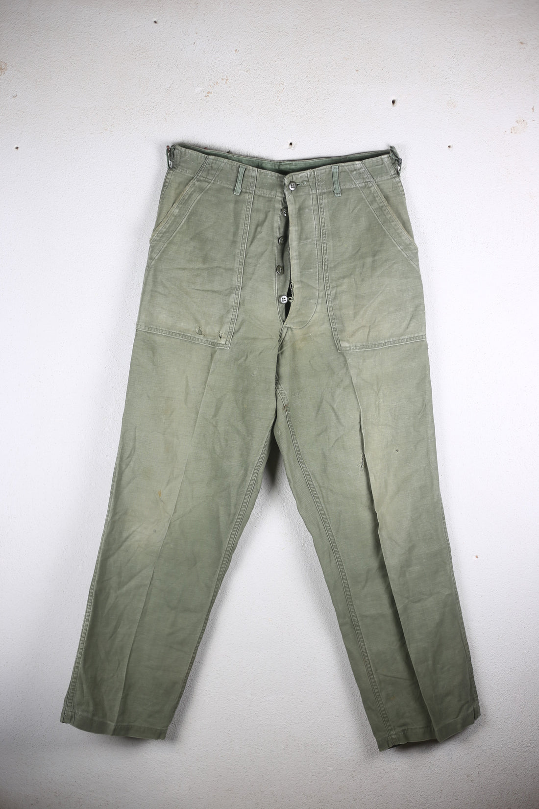 FATIGUE US ARMY PANT type 1^ OG 107 1950s -  W34 -