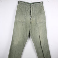 FATIGUE US ARMY PANT type 1^ OG 107 1950s -  W34 -