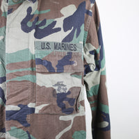 BDU WOODLAND US MARINES Jacket - L -