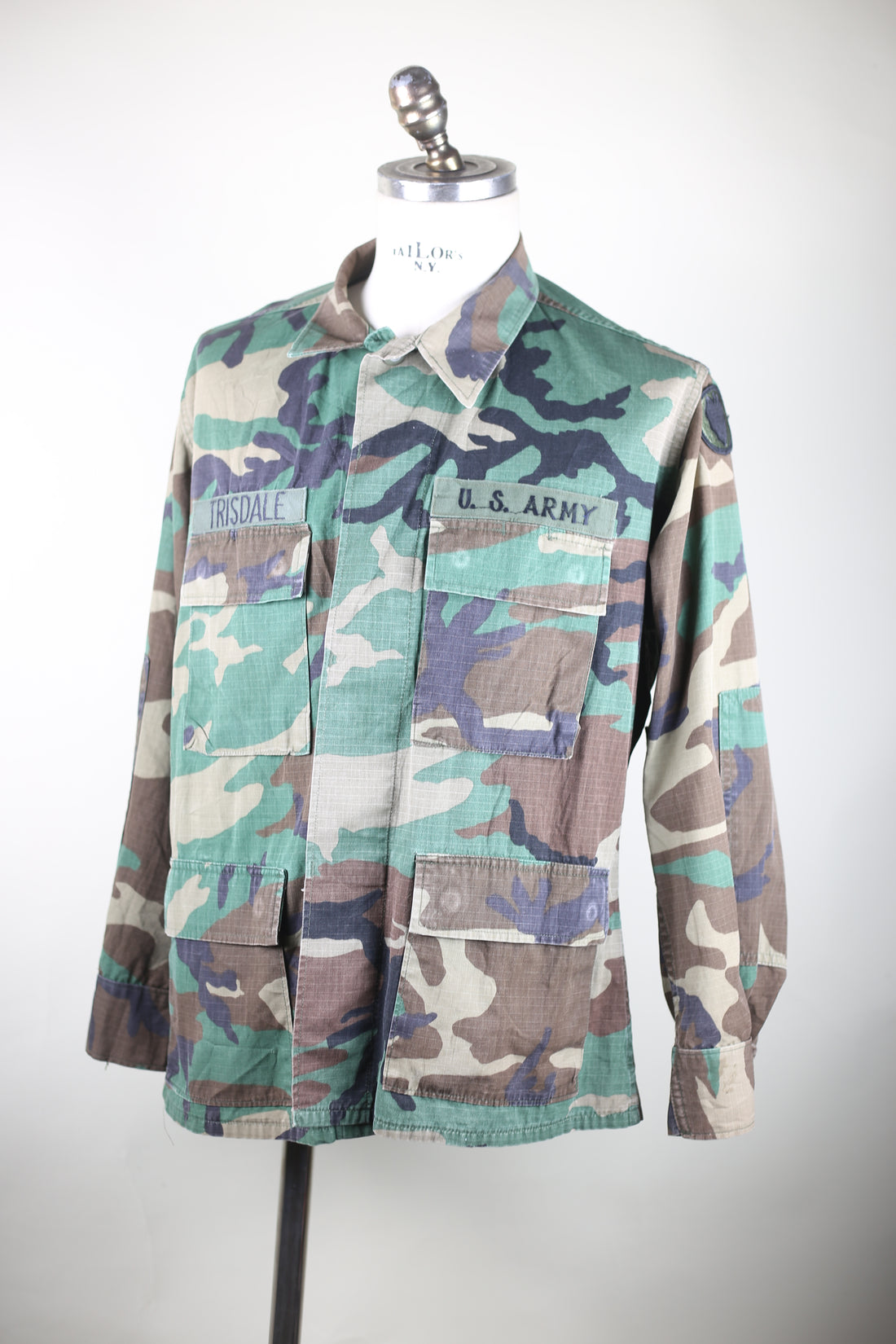BDU WOODLAND Us ARMY Jacket - L -