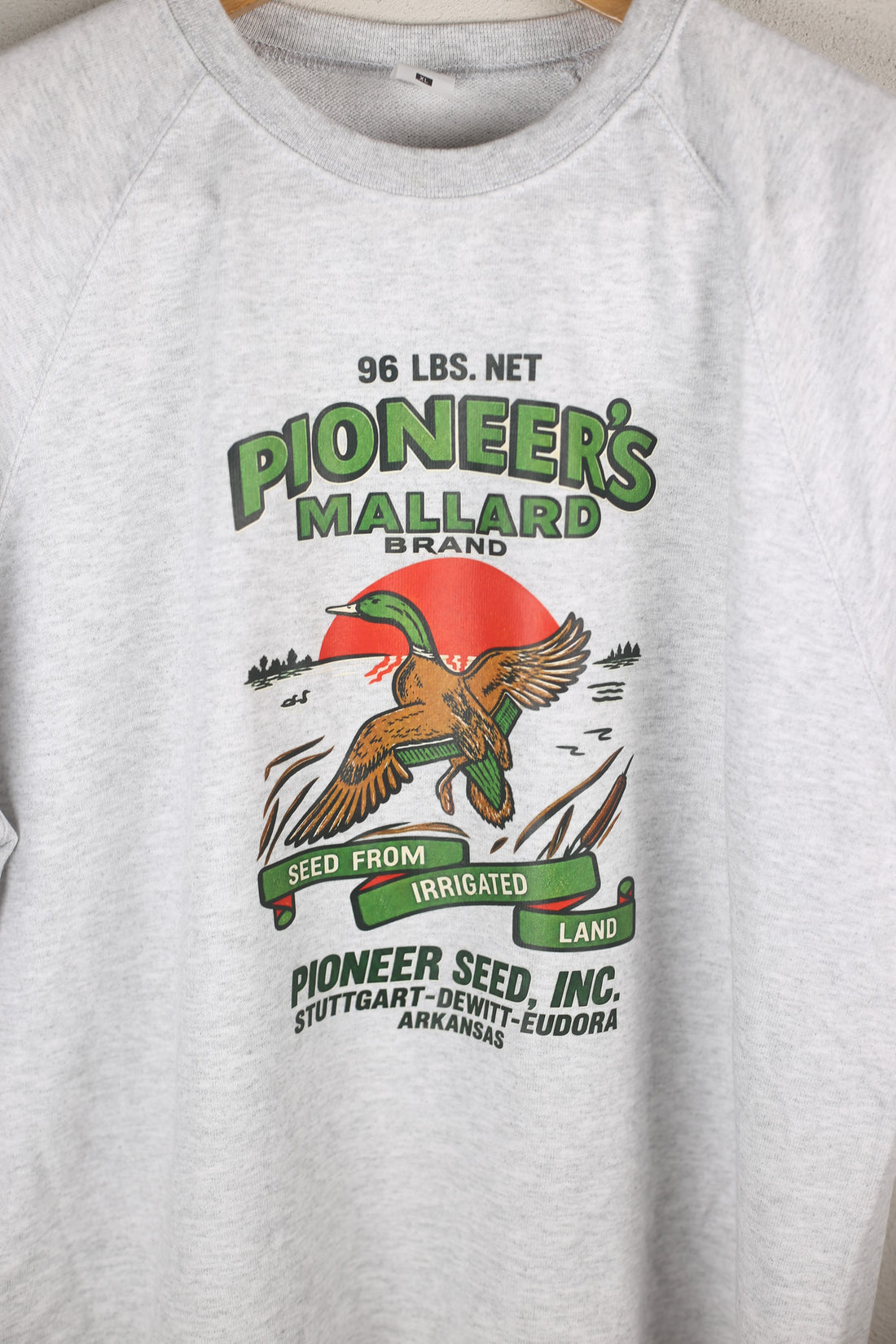 Felpa raglan mezza manica MALLARD